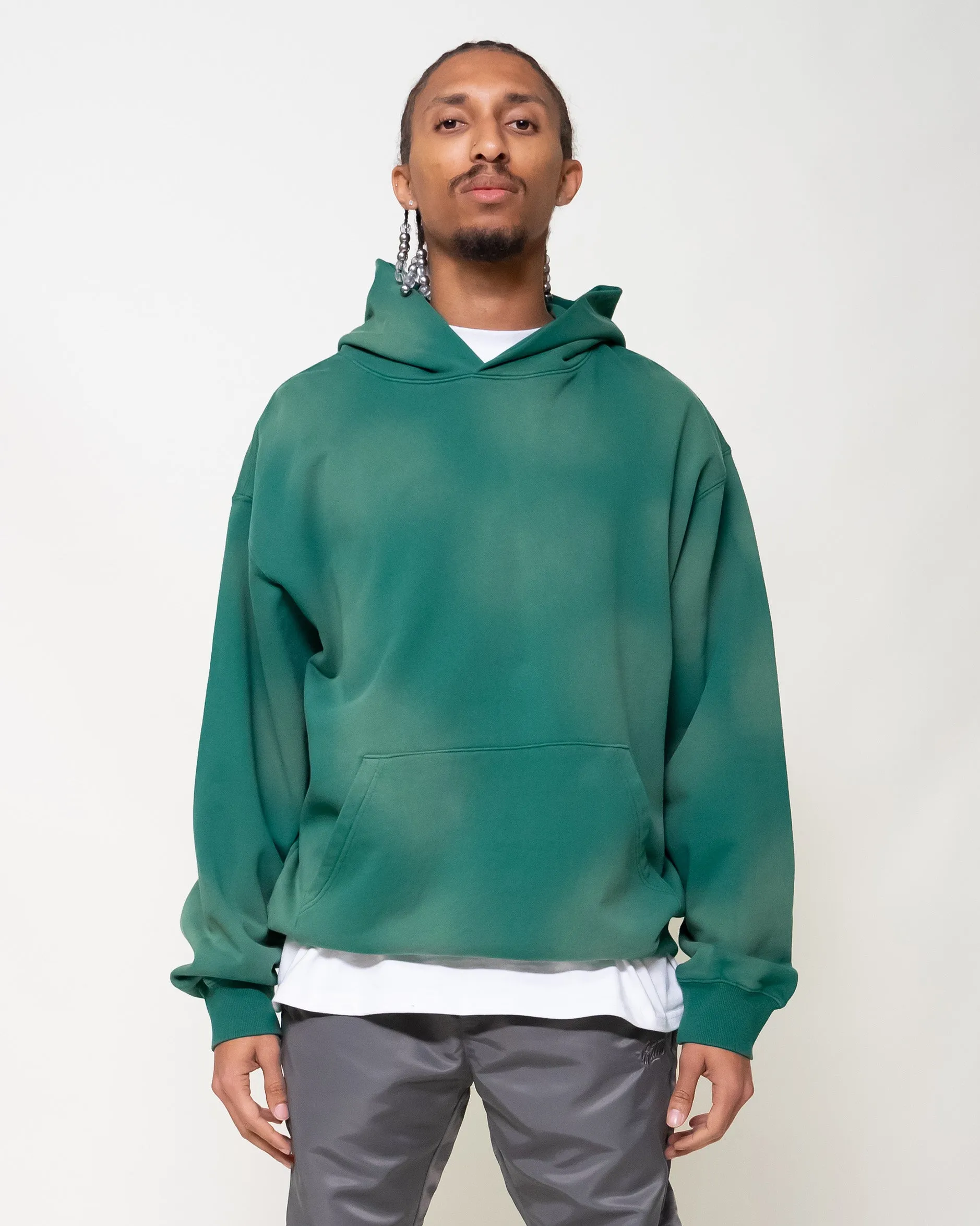 EPTM SUN FADED HOODIE-HUNTER GREEN