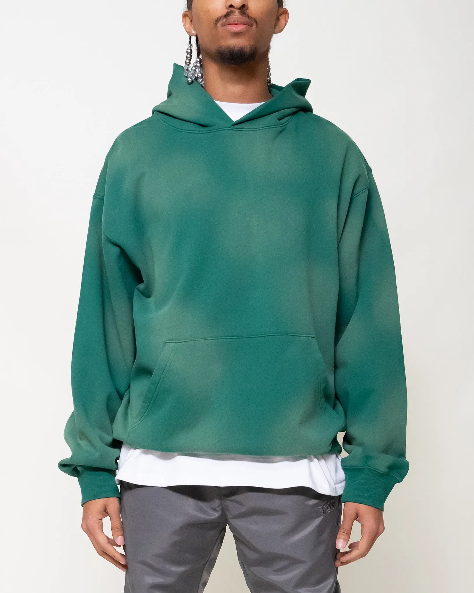 EPTM SUN FADED HOODIE-HUNTER GREEN