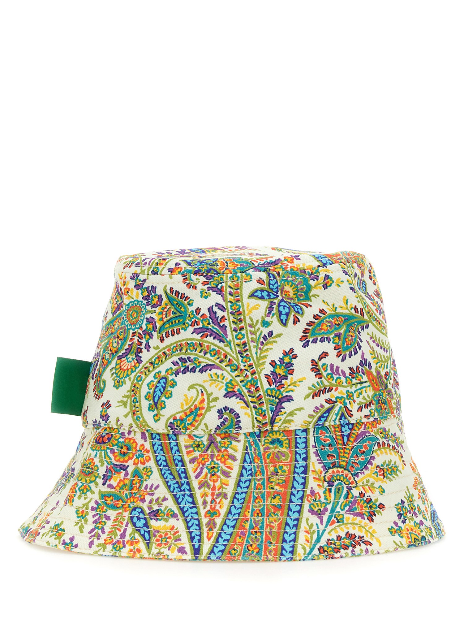 ETRO    COTTON CANVAS PAISLEY BUCKET HAT