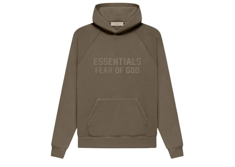 Fear of God Essentials Hoodie Wood