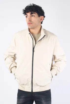 Finlay Bomber Nylon Liscio Beige