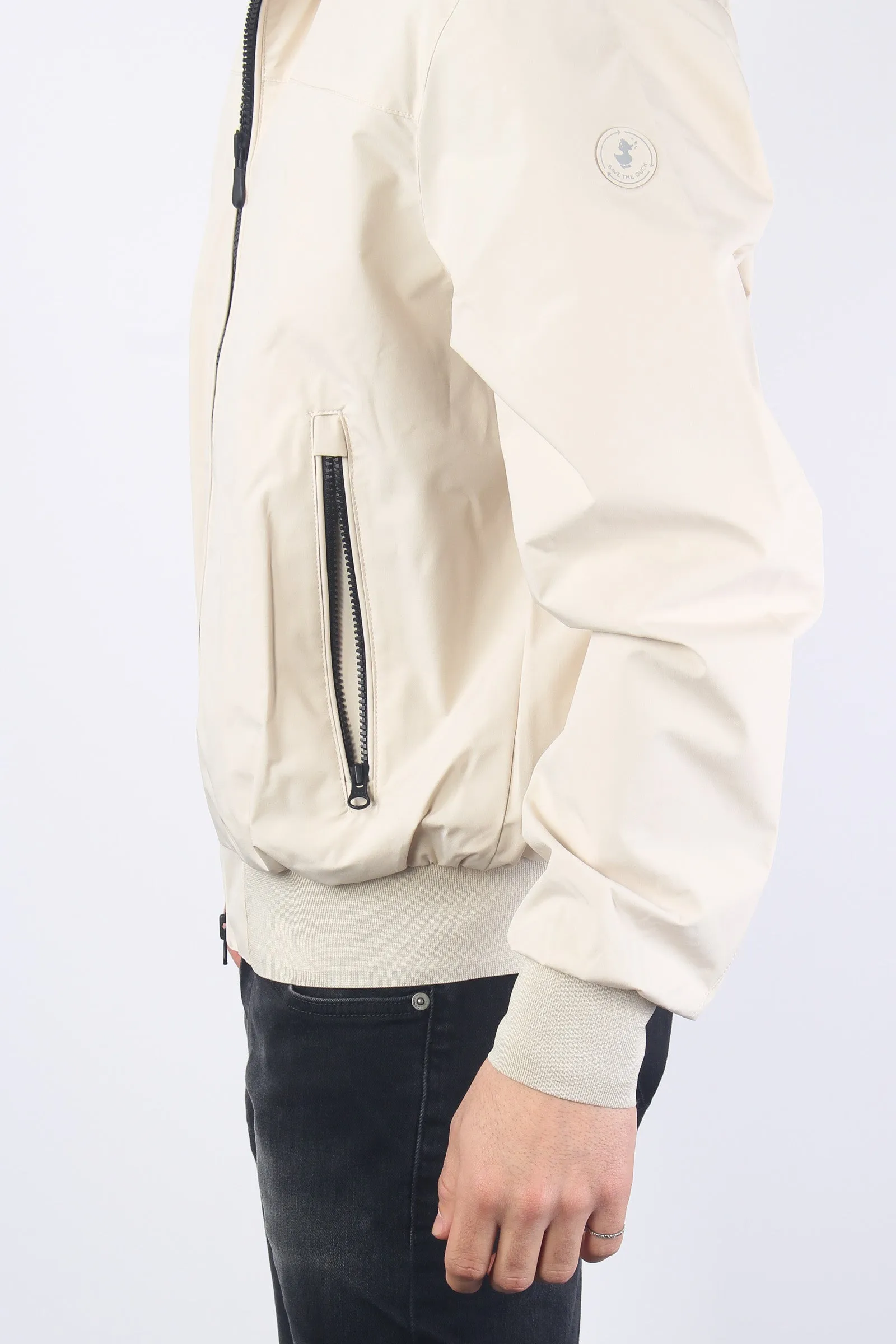 Finlay Bomber Nylon Liscio Beige