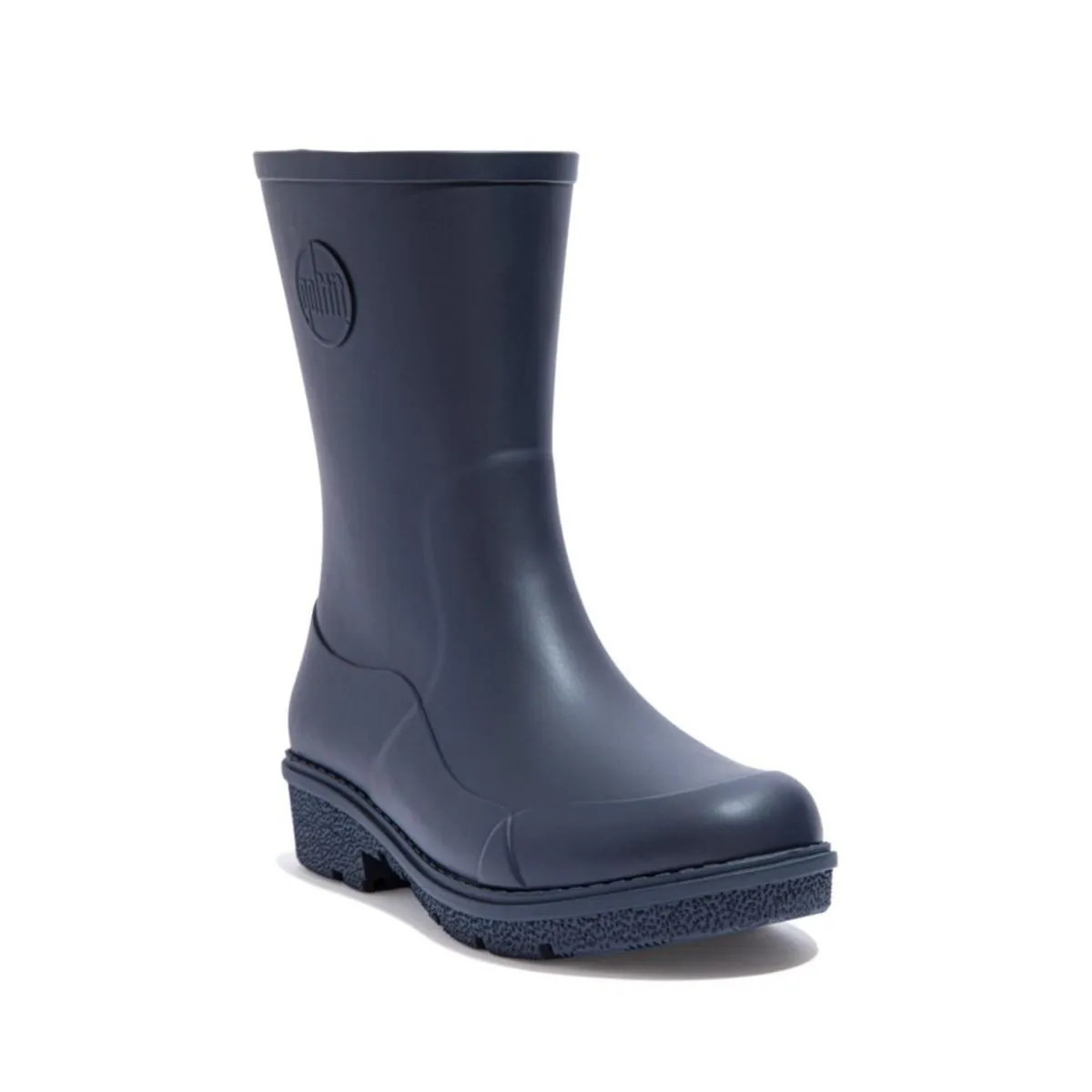 Fit Flop Wonderwelly Short Wellington Boots Midnight Navy