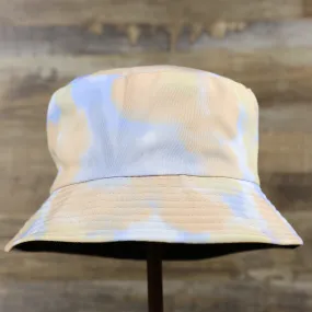 FOOT CLAN | ACID WASH | BUCKET HAT | PALE YELLOW/LIGHT BLUE | SMALL/MEDIUM