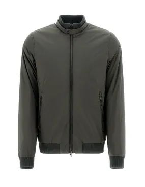 Giubbino Herno uomo Bomber GI000333U verde militare PE23