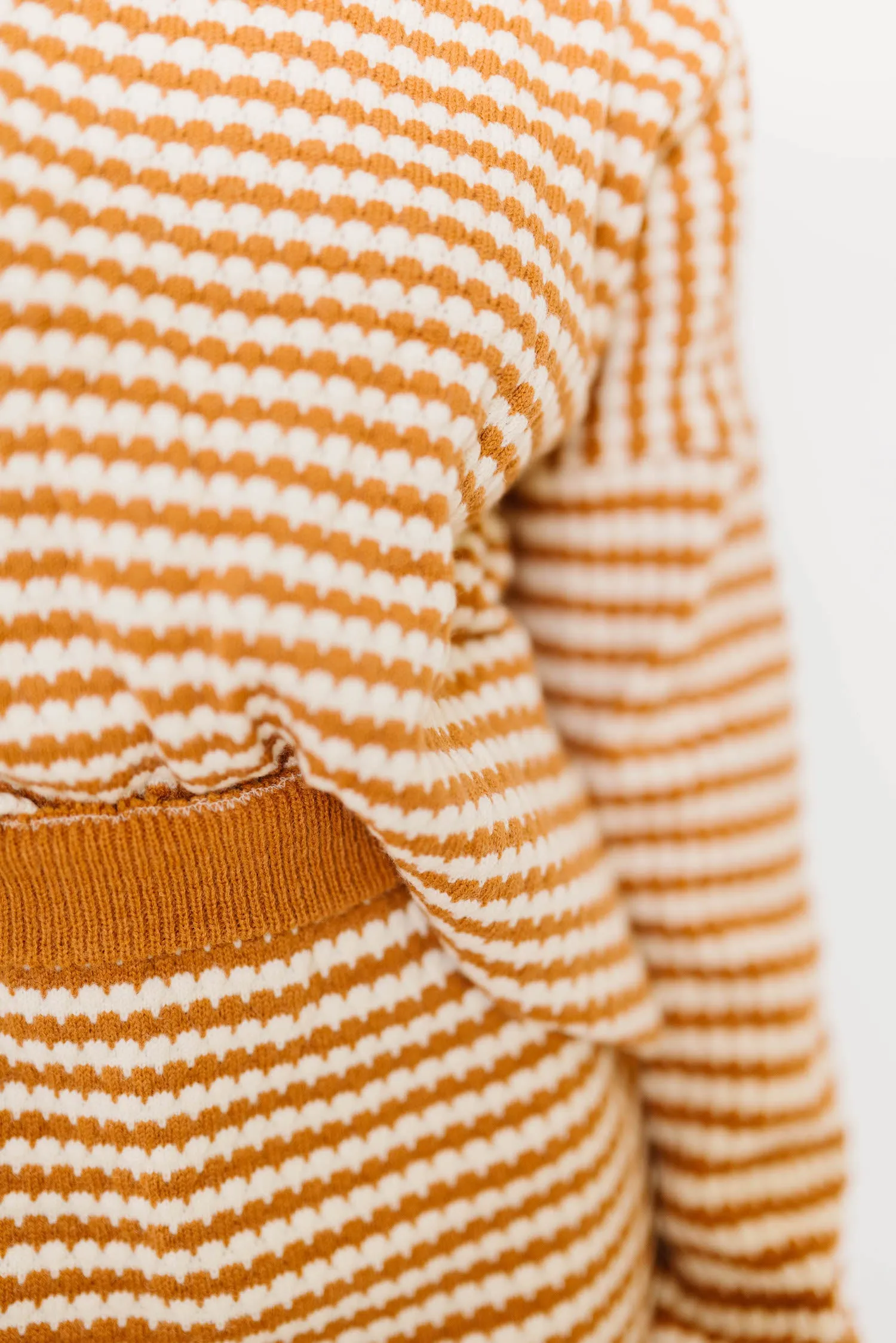 Harper Sweater Skirt Set in Rust