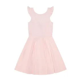 Hayden Dress Light Pink White Stripe