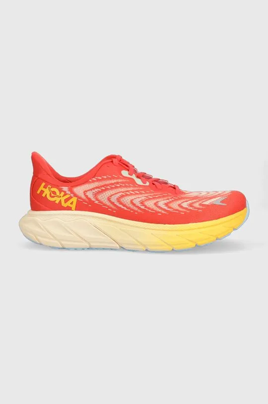 Hoka One One shoes orange color