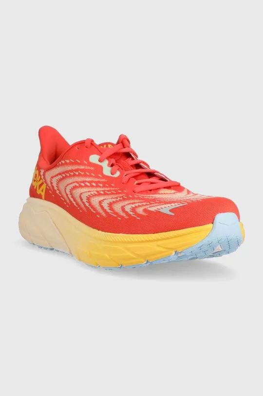 Hoka One One shoes orange color