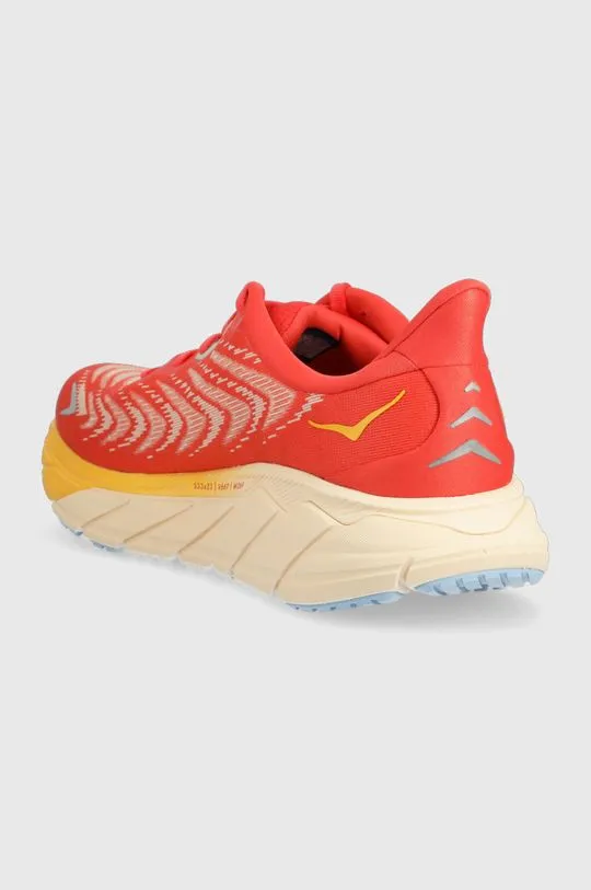 Hoka One One shoes orange color