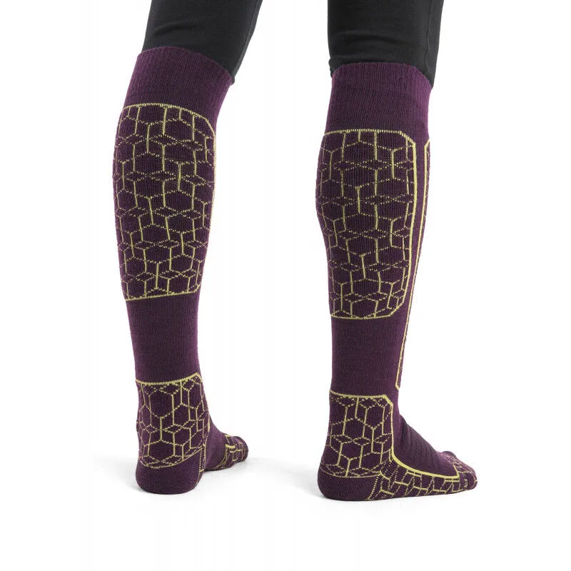 icebreaker  Ski+ Medium Over The Calf Alpine Geo - Calze merino - Uomo