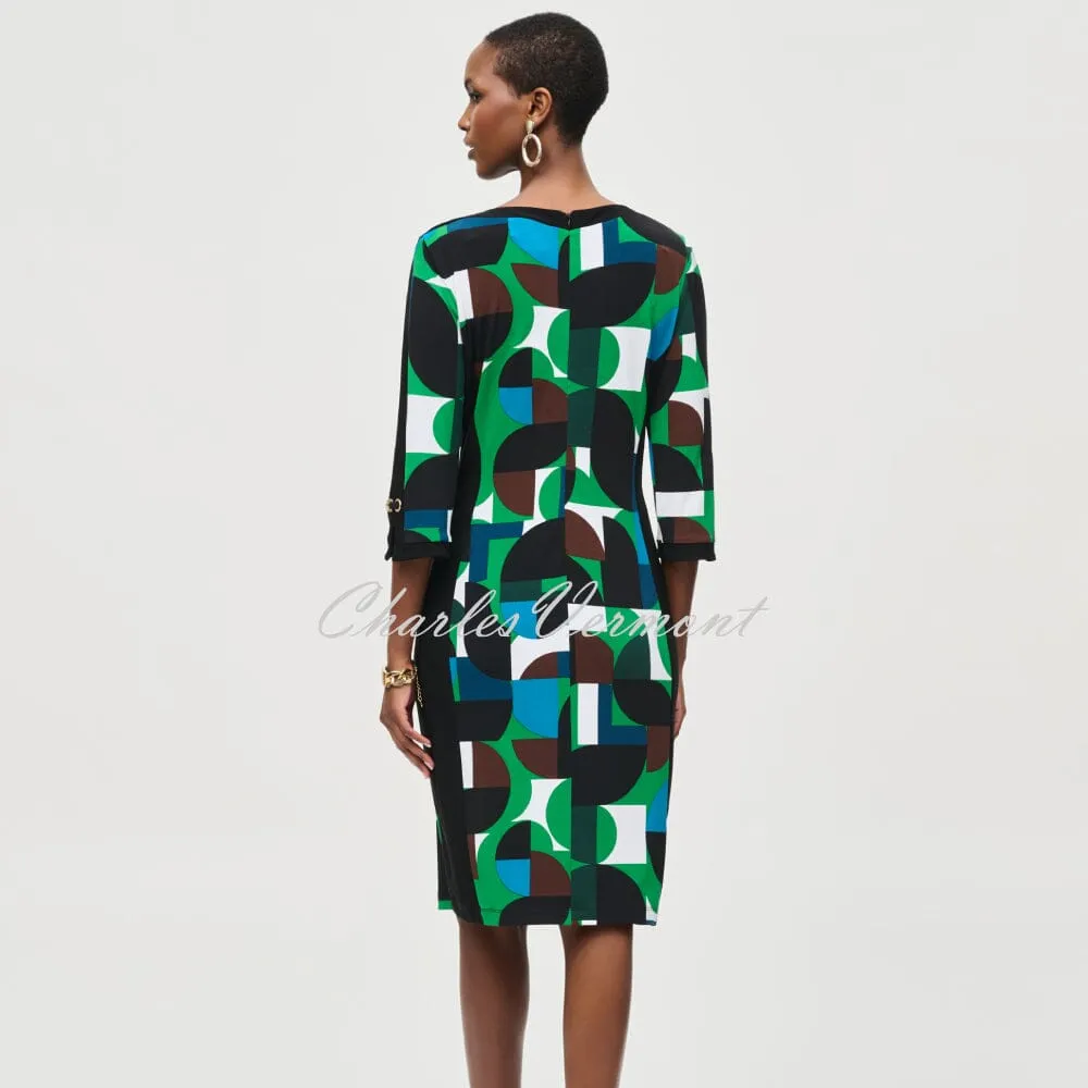 Joseph Ribkoff Geometric Print Dress - Style 243324