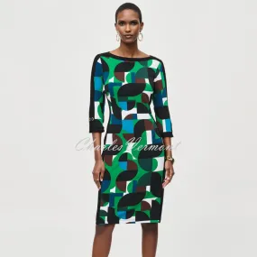 Joseph Ribkoff Geometric Print Dress - Style 243324