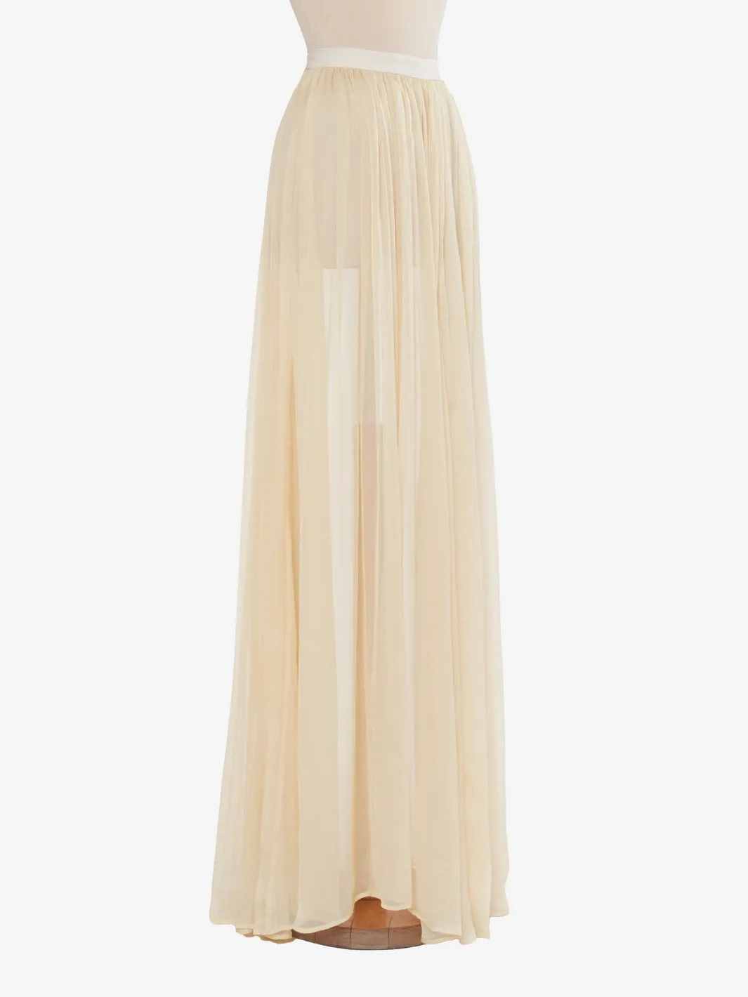 Just Cavalli Long Pleated Skirt