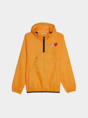 K-Way Hoodie Half Zip, Orange