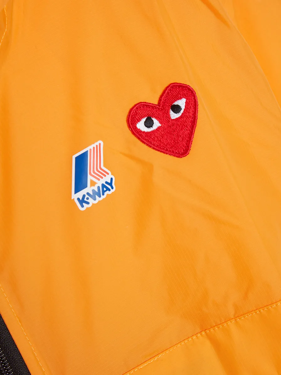 K-Way Hoodie Half Zip, Orange