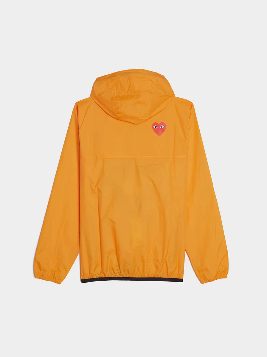 K-Way Hoodie Half Zip, Orange