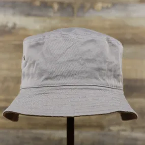 KB ETHOS | BUCKET HAT | SOLID COLOR BUCKET HAT |  LIGHT GRAY SMALL / MEDIUM