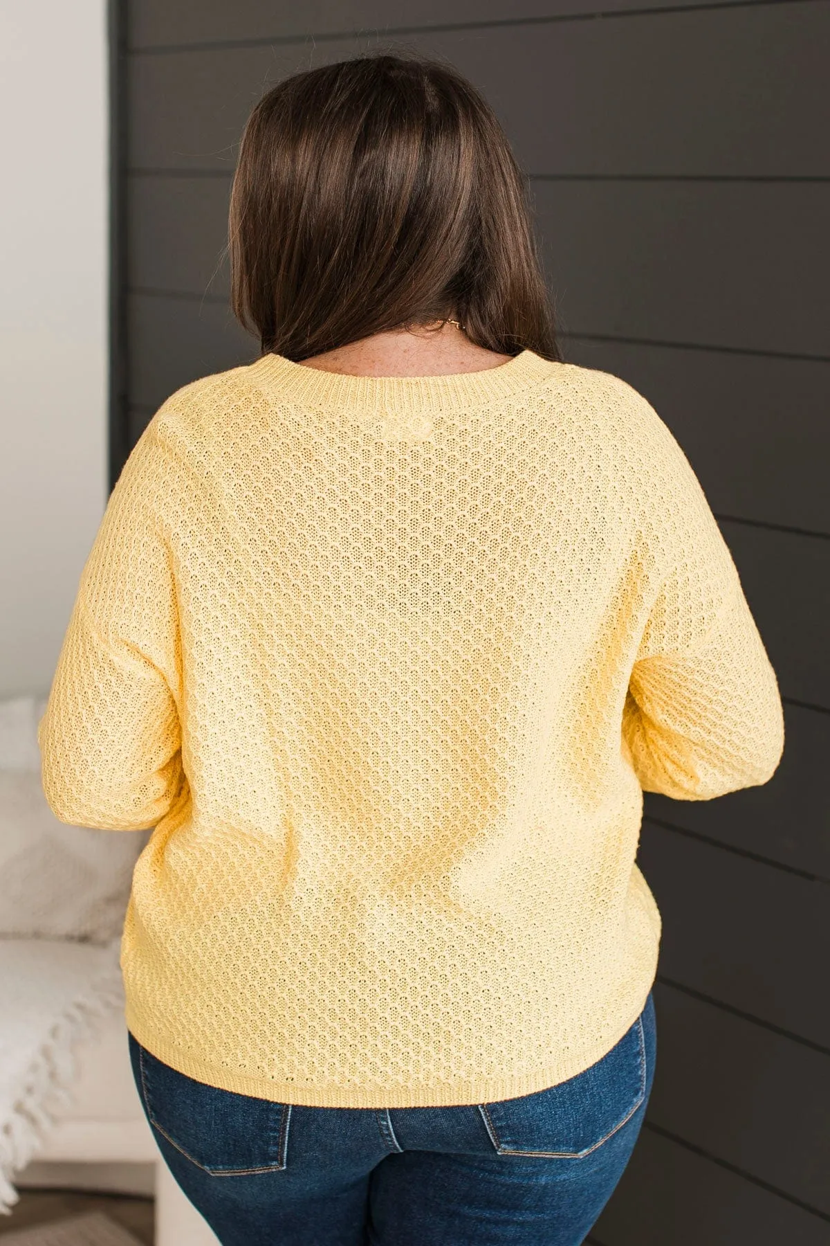 Keep It Colorful Knit Sweater- Yellow