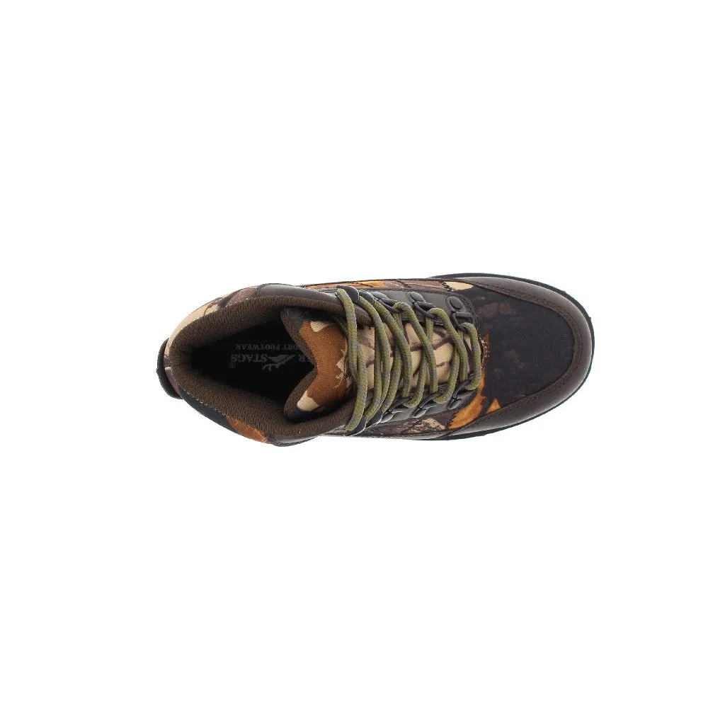 Kids' Hunt in Dark Brown/Camo