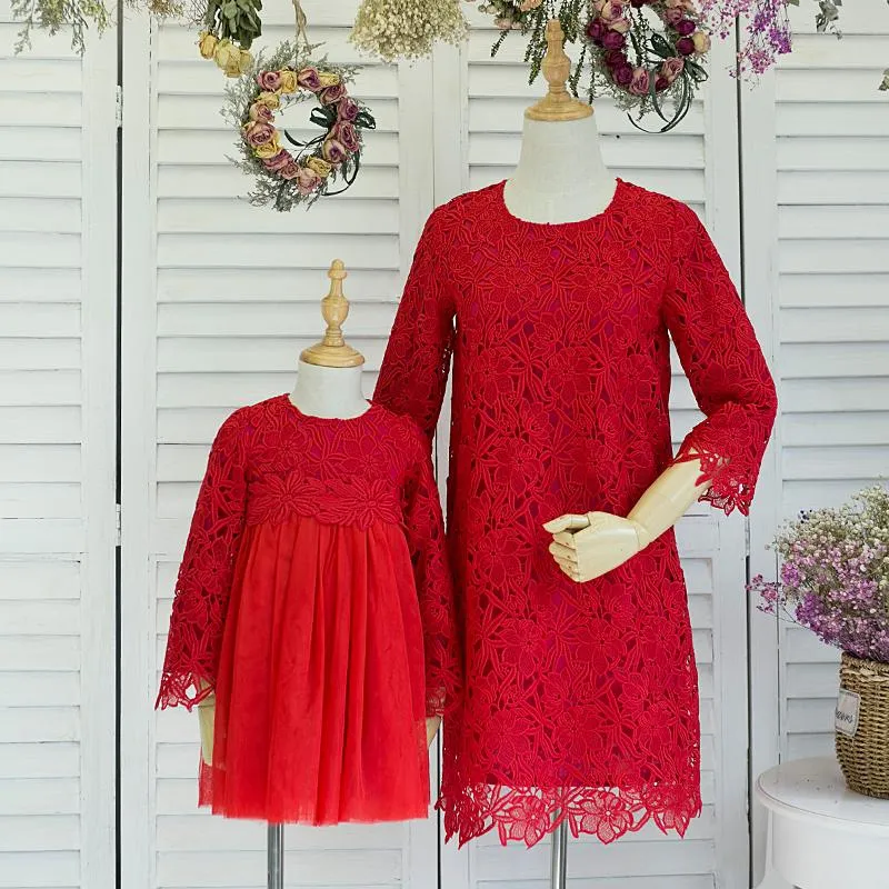 Lace Dress Matching Outfit - Priority Shipping