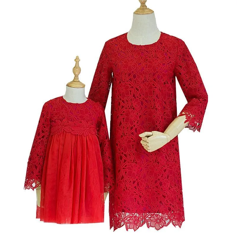 Lace Dress Matching Outfit - Priority Shipping