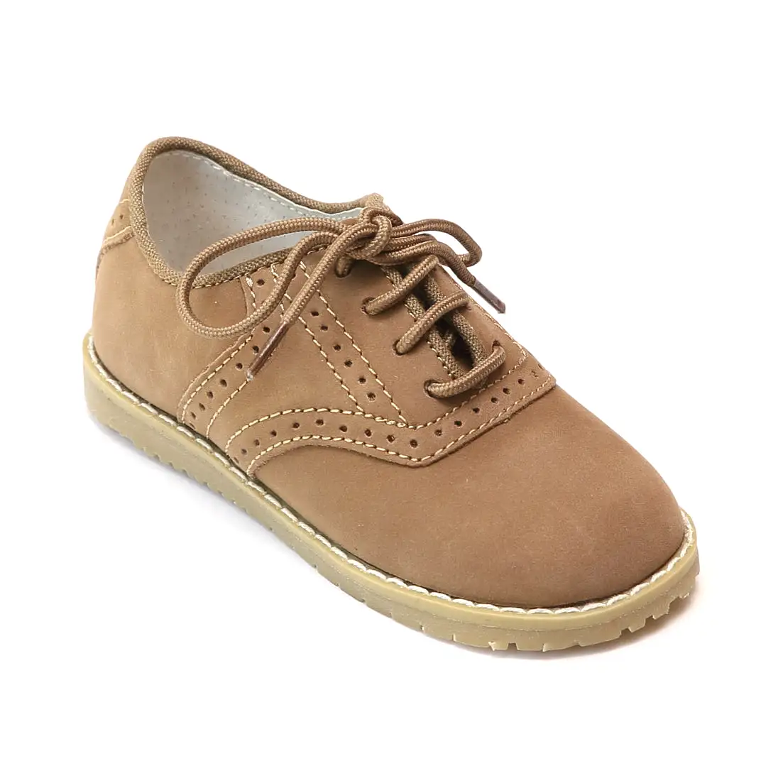 L'Amour Boys Nubuck Leather Oxfords