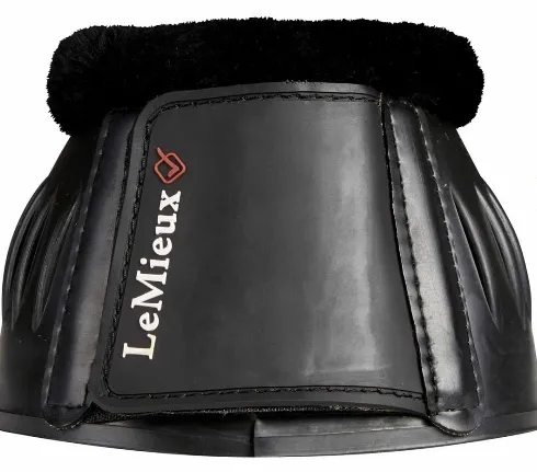 LeMieux Rubber w/Fleece Bell Boots