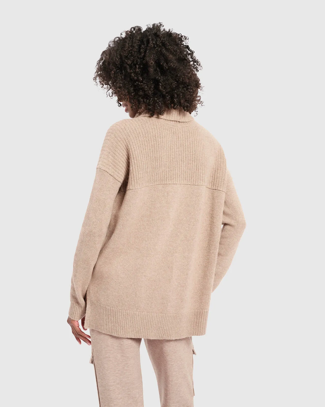 Lisbeth Cashmere Turtleneck Sweater