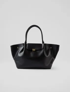 Lk Bennett Women's Leather Tote Bag - Black, Black