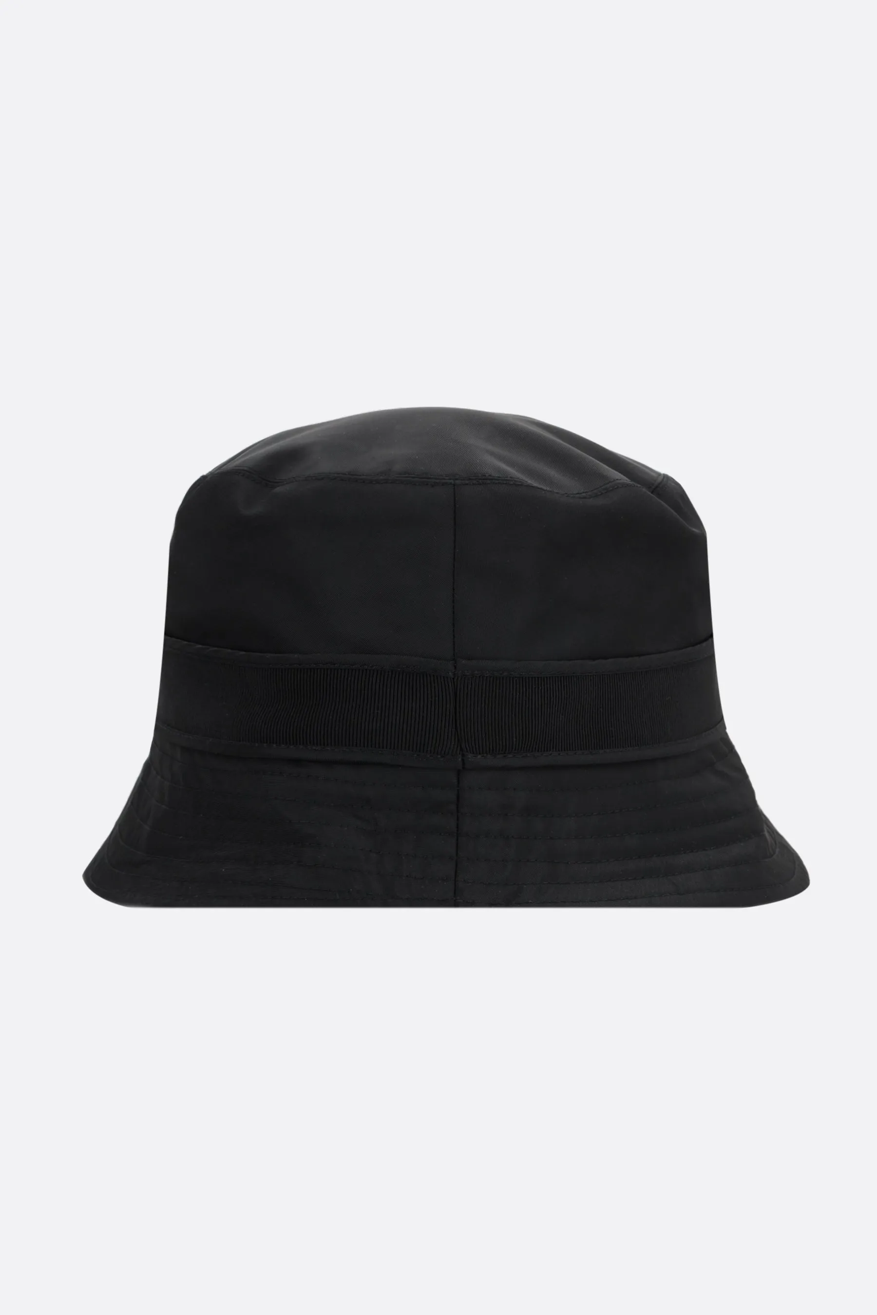 logo embroidered satin bucket hat