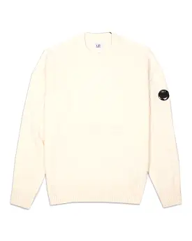 Maglione CP Company Knitwear Lambswool Bianco