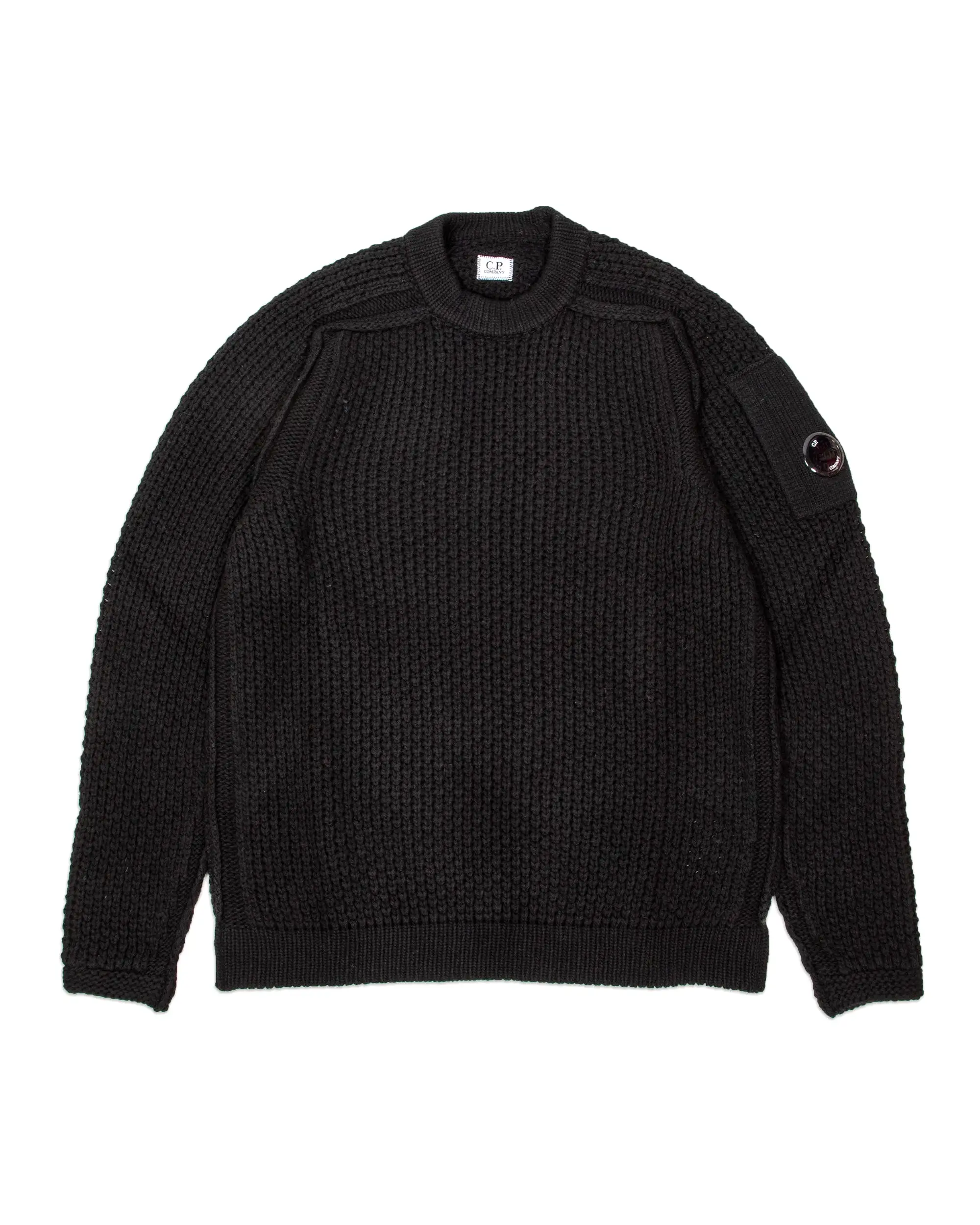 Maglione CP Company Knitwear Lambswool Nero