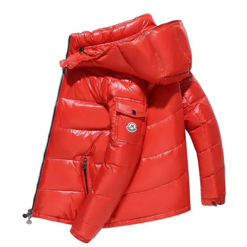 MBluxy bubble jacket winter bubble coats for men