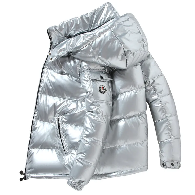 MBluxy bubble jacket winter bubble coats for men