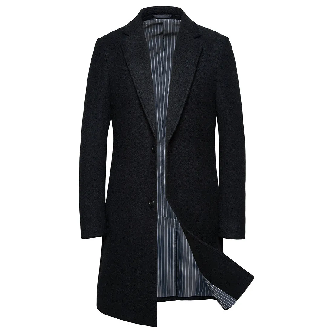 MBluxy winter men warm casual long Men's Jackets & Coats