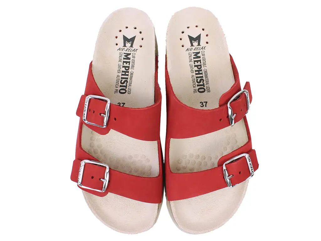 Mephisto Sandals Harmony Scarlet