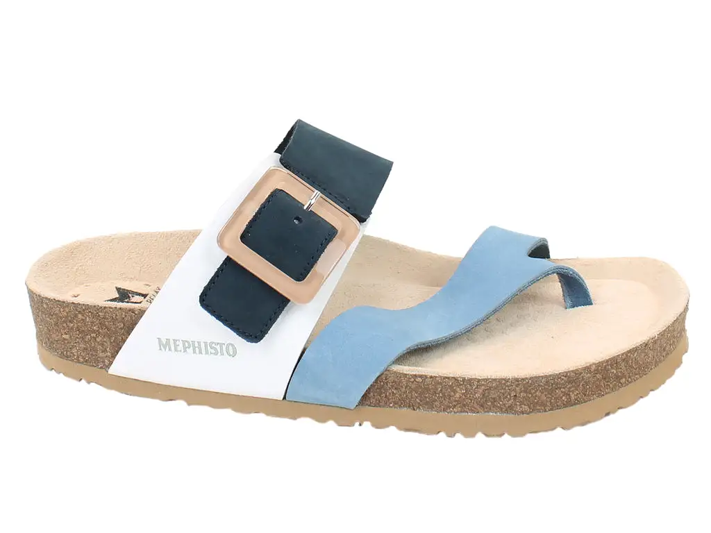 Mephisto Sandals Madeline Sea Blue