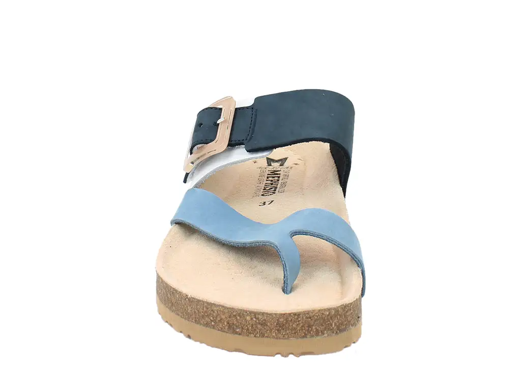 Mephisto Sandals Madeline Sea Blue