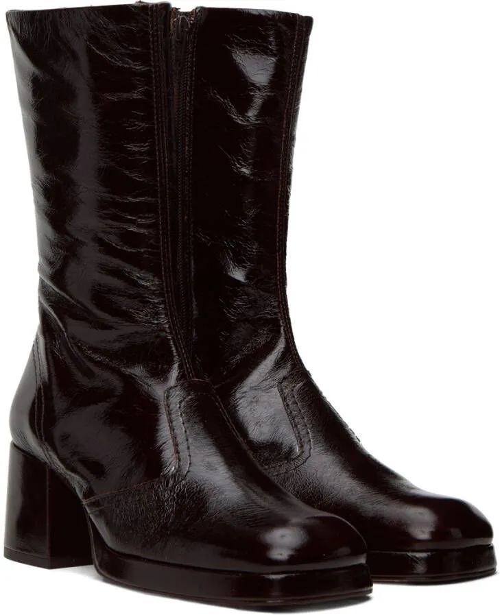 Miista Brown Cass Boots