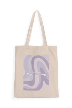 Never Stop Wandering Tote Bag