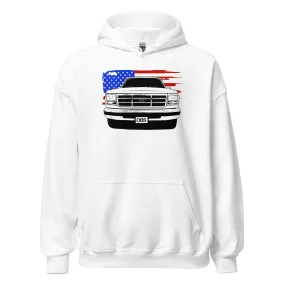 OBS Truck Hoodie American Flag Sweatshirt