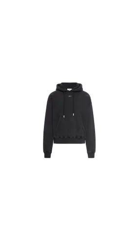 Off Stamp Caravaggio Mary Hoodie - Black