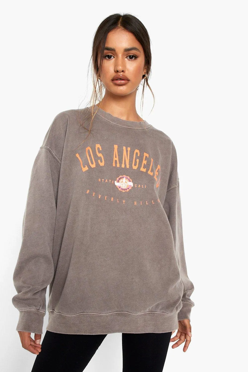 Overdyed Los Angeles Oversized Sweater