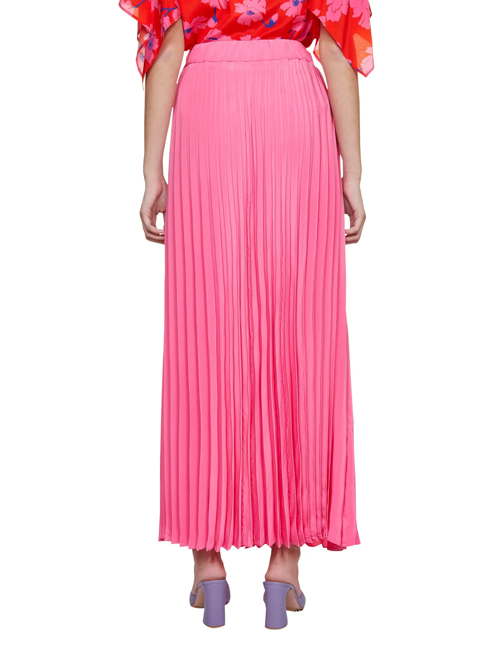 P.A.R.O.S.H. Pleated Maxi Skirt