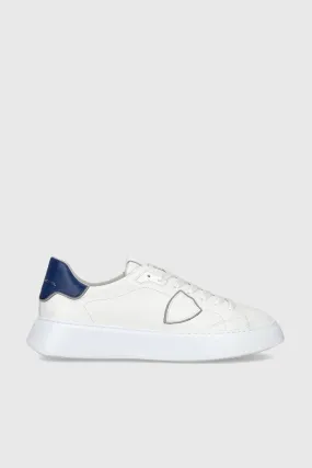 Philippe Model Sneaker Temple West Pelle Bianco/Blu