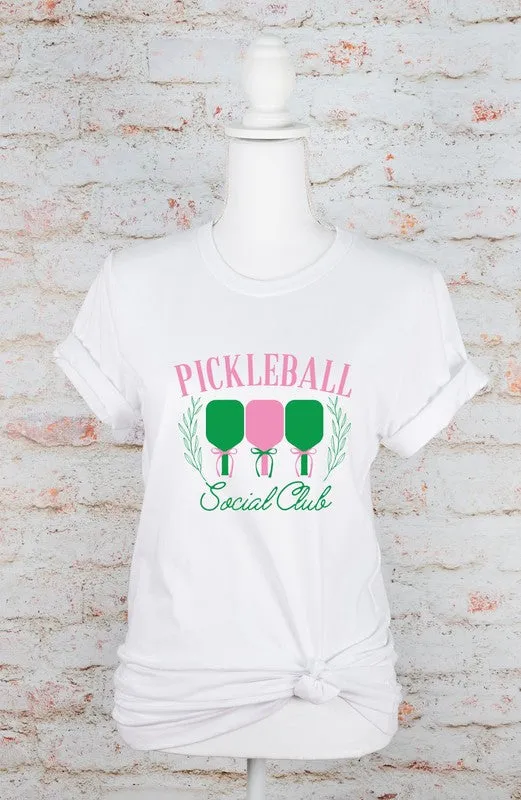 Pickleball Social Club Graphic Tee