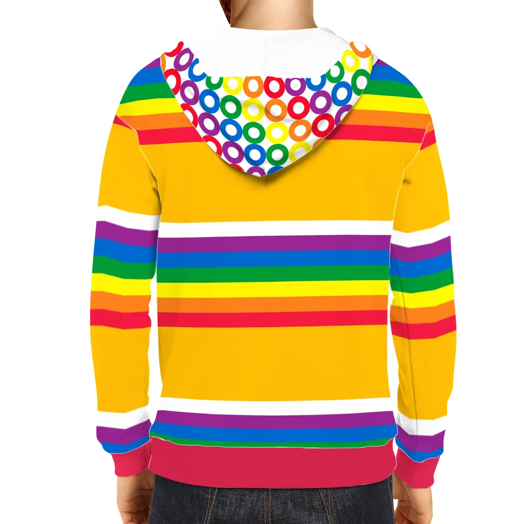 Rainbow Romper Room Unisex Pullover Hoodie