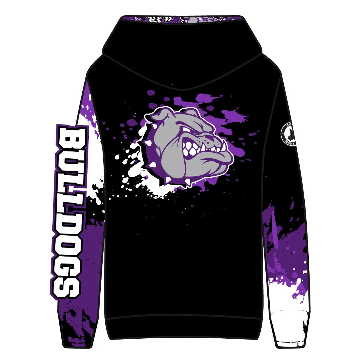 RFH Bulldogs Youth & Adult Black Hoodie