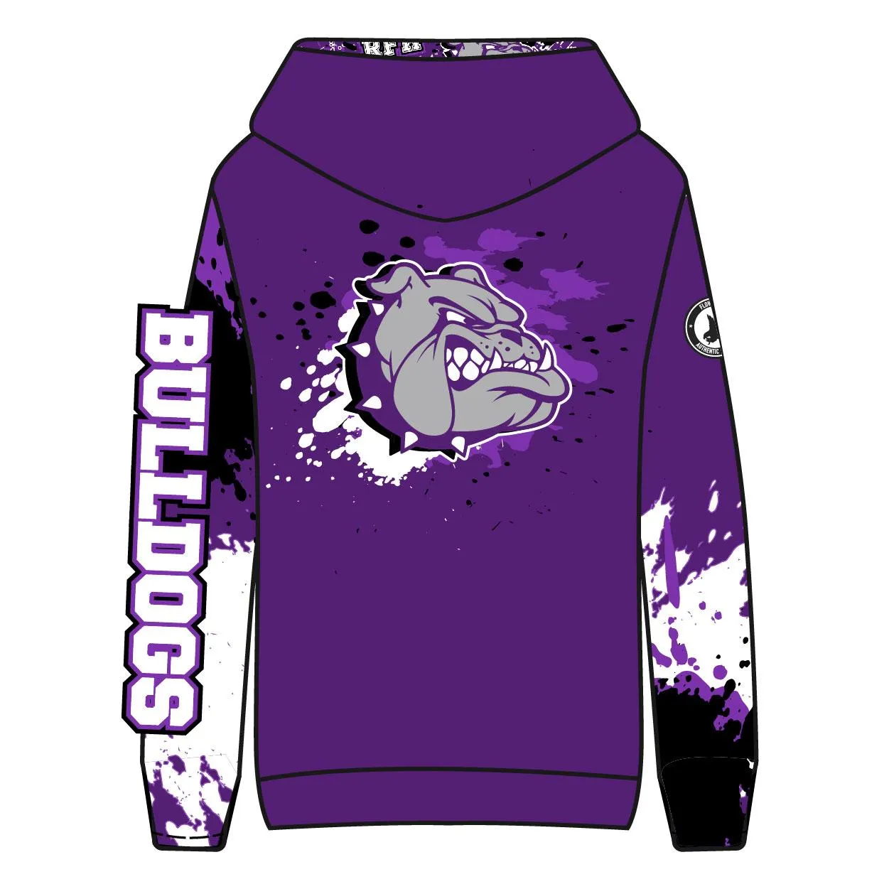 RFH Bulldogs Youth & Adult Purple Hoodie